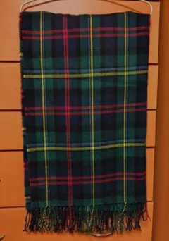 マフラー　チェック柄