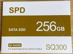 新品 256GB SSD 2.5インチ 7mm SATAIII SPD アルミ製
