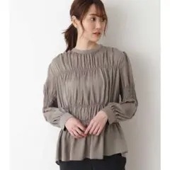 ✳︎期間限定お値下げ✳︎超美品✳︎ナチュラルビューティーベーシック 長袖ブラウス