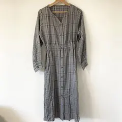 上品なグレンチェックワンピース☆