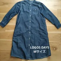 デニムワンピース 長袖