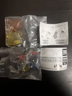 なかよしドロップチャーム ポムポムプリン キティ＆ミミィ 2点セット ガチャ