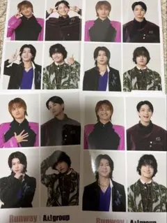 runway Aぇgroup 通常特典　4店舗コンプ証明写真　セット
