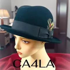 CA4LA カシラ　ウールフェルトハット ブラック