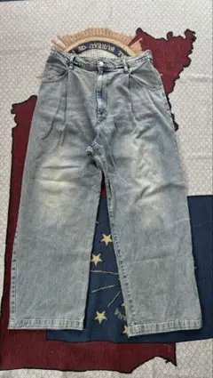 ワイドレッグデニム