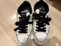 CHANEL ロゴ スニーカー 36