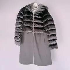 【期間限定大幅値下げ】超美品 HERNO グレー ダウンジャケット フード付き