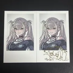 にじさんじ welcome goods チェキ風カード Y4T4 Rei7 - メルカリ
