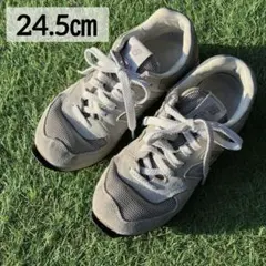 New Balance 574 グレー スニーカー　24.5cm