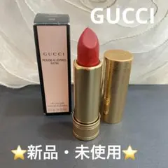 ☆新品・未使用☆グッチ ルージュ ア レーヴル サタン 赤　リップ　502のサムネイル