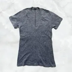 【MONROW】Deuxieme Classe で購入　 VネックTシャツグレーのサムネイル