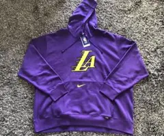 【新品未使用タグ付き】Nike ロサンゼルスレイカーズロゴ パーカー　NBA