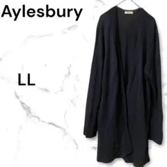 アリスバーリー　Aylesbury　カーディガン　長袖　紺色　秋　冬　アウター