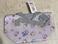 星のカービィ　アルミバッグ　保温保冷　ランチバッグ　お弁当　保冷バッグ