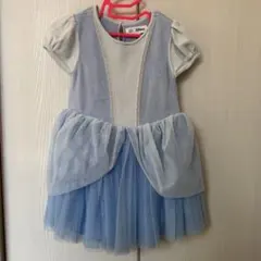 Disney 水色 チュニックワンピース シンデレラ