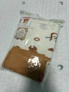 ユニクロ　パンどろぼう　長袖パジャマ　110