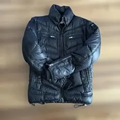 DIESEL ブラック　ダウンジャケット Sサイズ