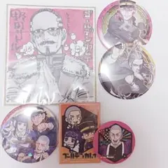 ゴールデンカムイ展 缶バッジ レア