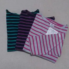 ★お買得★ボーダーカットソー3枚セット