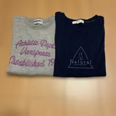 VANSPORTS他 ロンT2枚セット　紺色とグレー