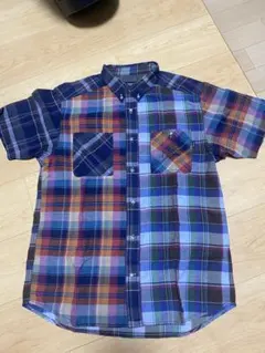 Marmot チェック柄 半袖シャツ Lサイズのサムネイル