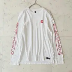 エレメント キースへリング コラボ ロングTシャツ 長袖カットソー コットン