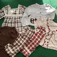 女の子 春物　110 Biquette Youp! まとめ　6点セット