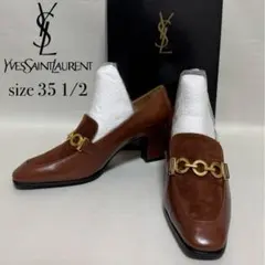 Yves Saint Laurent イブサンローラン ローファーパンプス 刻印