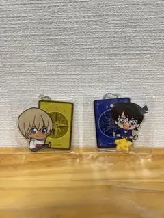 名探偵コナン　アクリルキーホルダー　江戸川コナン　安室透