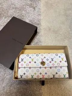 2025年最新】ルイヴィトン 二つ折り財布 マルチカラーの人気