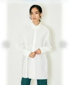 MOUSSY FRONT TIE OVER シャツ
