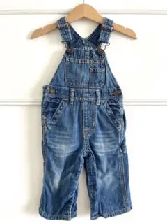 Baby GAP ベビーギャップ　デニムオーバーオール　6-12month