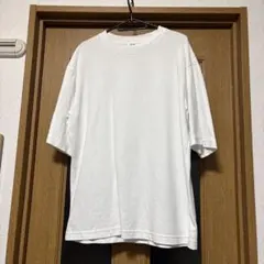 ホワイト クルーネック Tシャツ 半袖