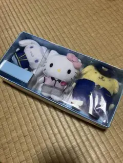 ハローキティ ぬいぐるみキーホルダー3体セット