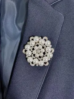 パール ブローチ 入園式 卒園式 入学式 卒業式 結婚式 タイプ②