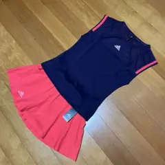 新品タグ付き アディダスシャツ、スコート ２点セット
