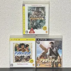 【PS3】アンチャーテッド 3本セット