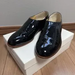 LYRICISM リリシズム エナメルシューズ 黒 ブラック アダムエロペ