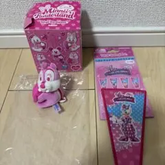 ミニパルグッズ　2点セット　ミニーのファンダーランド