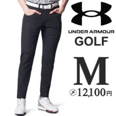 新品 M アンダーアーマー メンズ 5ポケット テーパードパンツ ゴルフパンツ