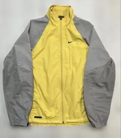 タイムセール！90s NIKE(ナイキ) ナイロンジャケット イエロー/グレー