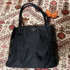 【美品】PRADAプラダ トート バッグ オールド 黒