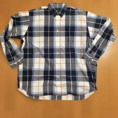 BEAMS チェック柄 長袖シャツ Mサイズ