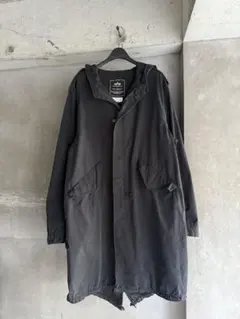 ALPHA INDUSTRIES M-51 Black Mods Coat