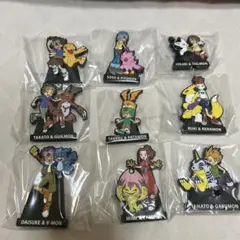 一番くじ　デジモン　G賞　ラバースタンド　9種セット