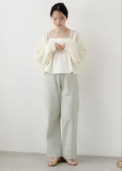 【美品】サニーバギーパンツ Greenのサムネイル