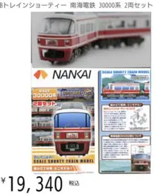 Bトレインショーティー南海30000系2両セット　2箱 Kouya!] Assembled the B-Train Nankai Electric Railway 30000