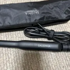 SALONIA ストレートヘアアイロン 15mm SL-004S 黒