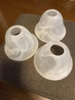ガラス製ランプシェード／3個セット