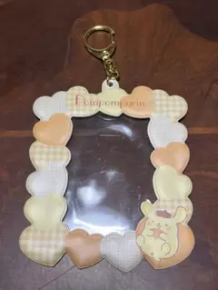 ポムポムプリン ハート型パスケース トレカ トレーディングカード サンリオ